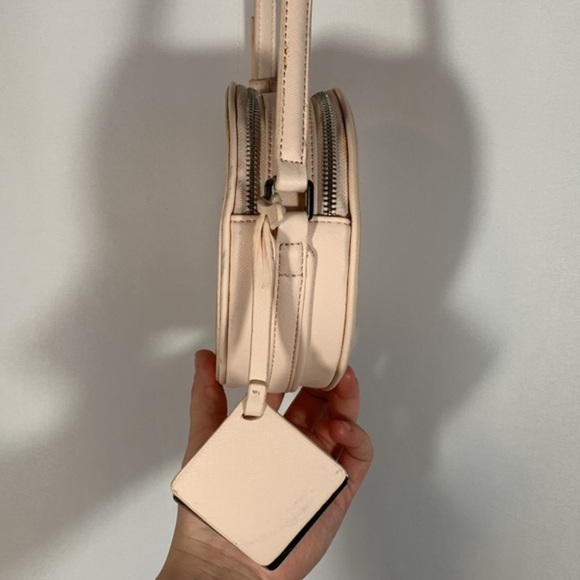 Sunday Best Aritzia Light Pink Circle Crossbody Purse - Picture 7 of 17